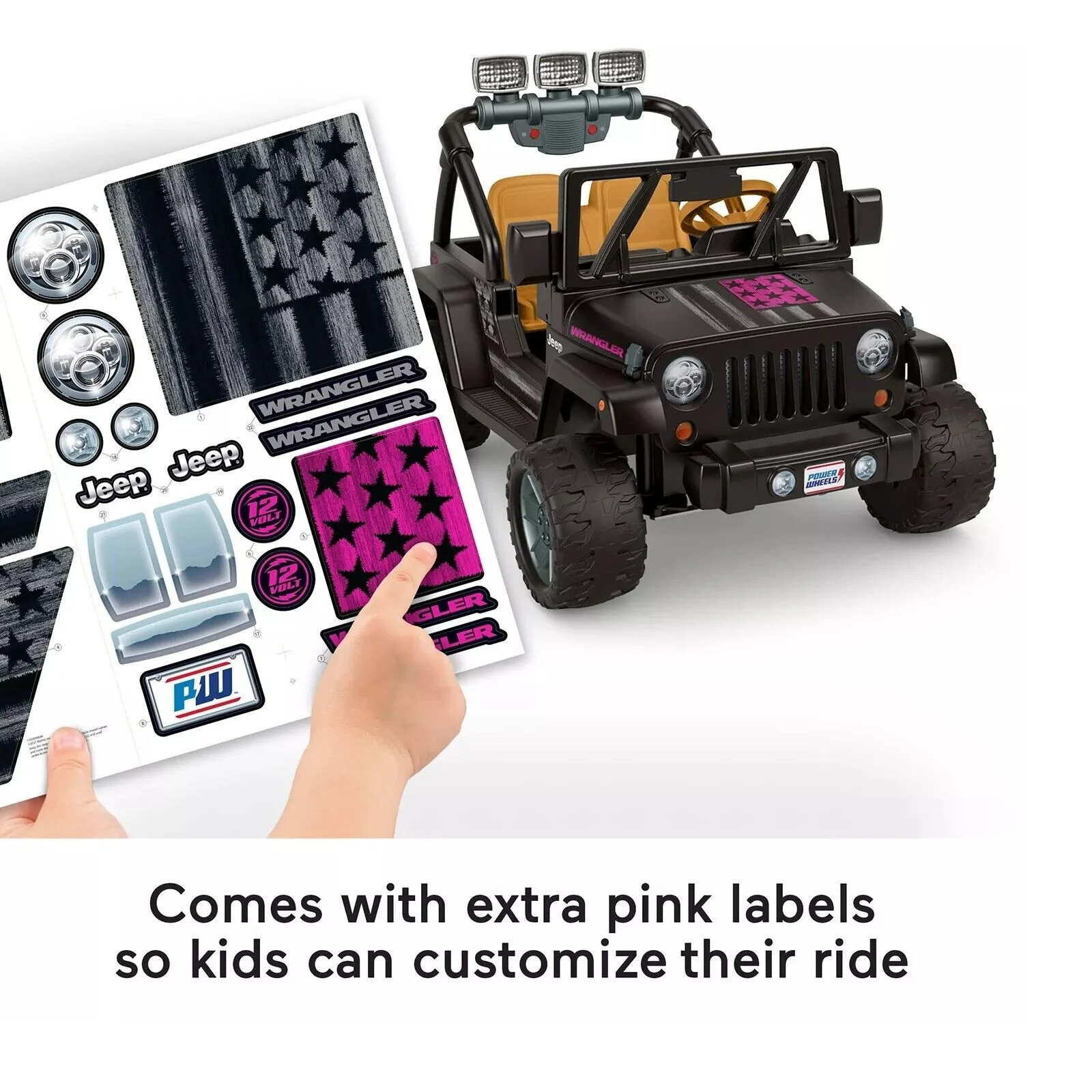 Jeep Wrangler 12-Volt Ride-On: The Ultimate Adventure Vehicle for Kids - Image 7