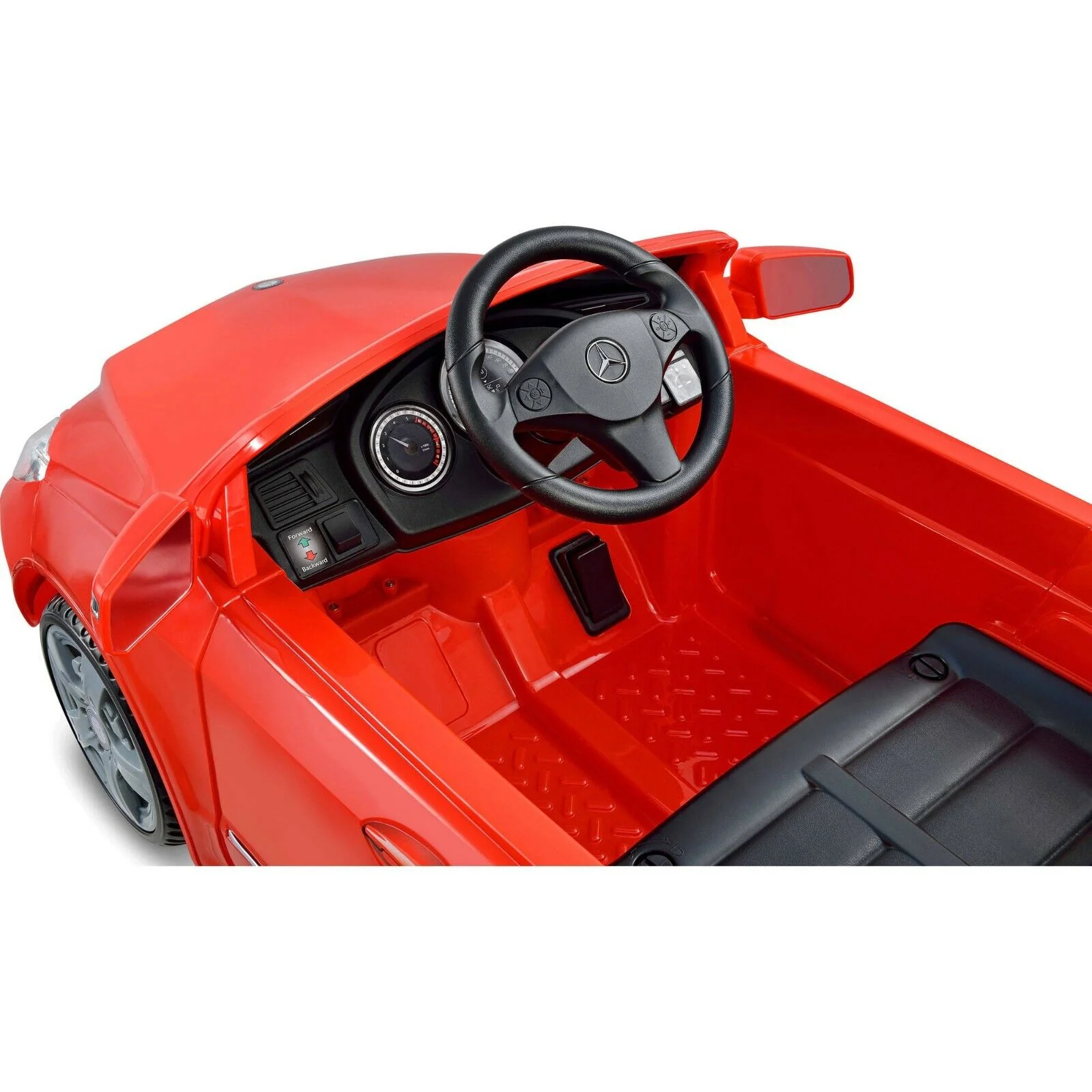 Kid Motorz Mercedes Benz E550 Ride-On Car in Red - 1 Seater, Rechargeable 6-Volt Battery - Image 10