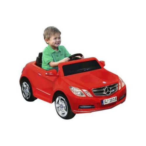 Kid Motorz Mercedes Benz E550 Ride-On Car in Red - 1 Seater, Rechargeable 6-Volt Battery - Image 5