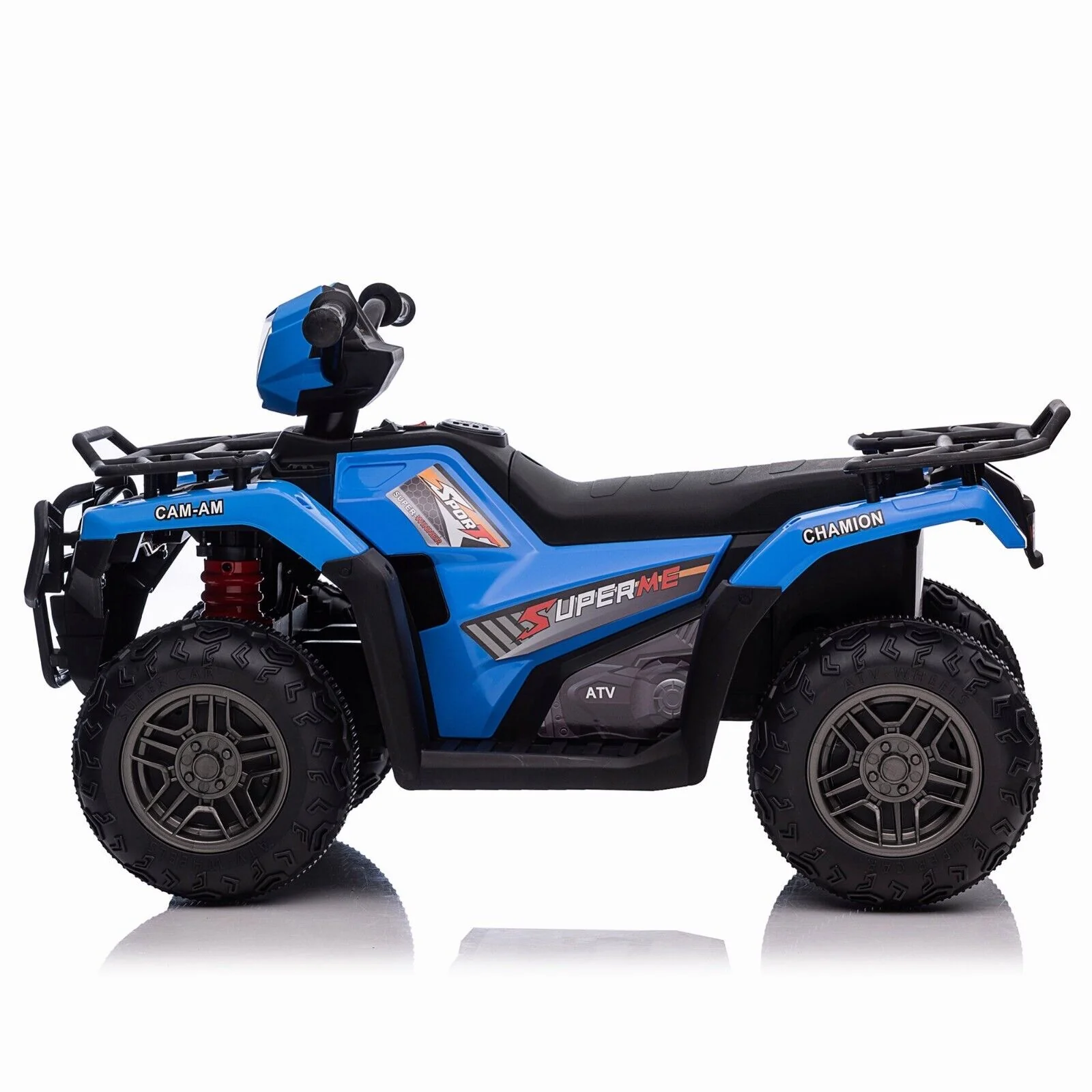 Kids 12V ATV with AUX & USB, Music & LED Lights - Battery-Powered 4 Wheeler - Image 28