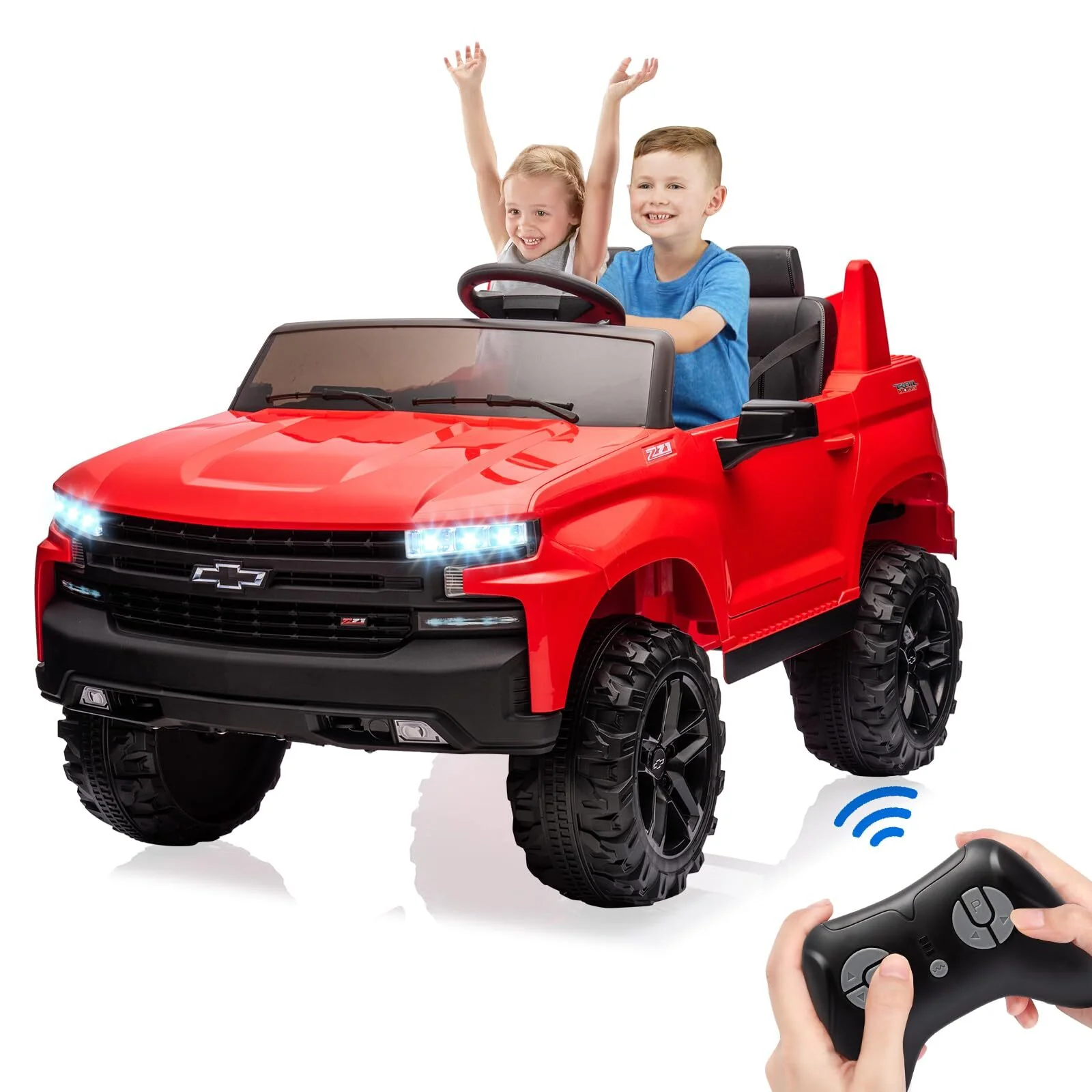24V Electric 2-Seater Ride-On Truck with Remote Control and Battery Power - Image 12