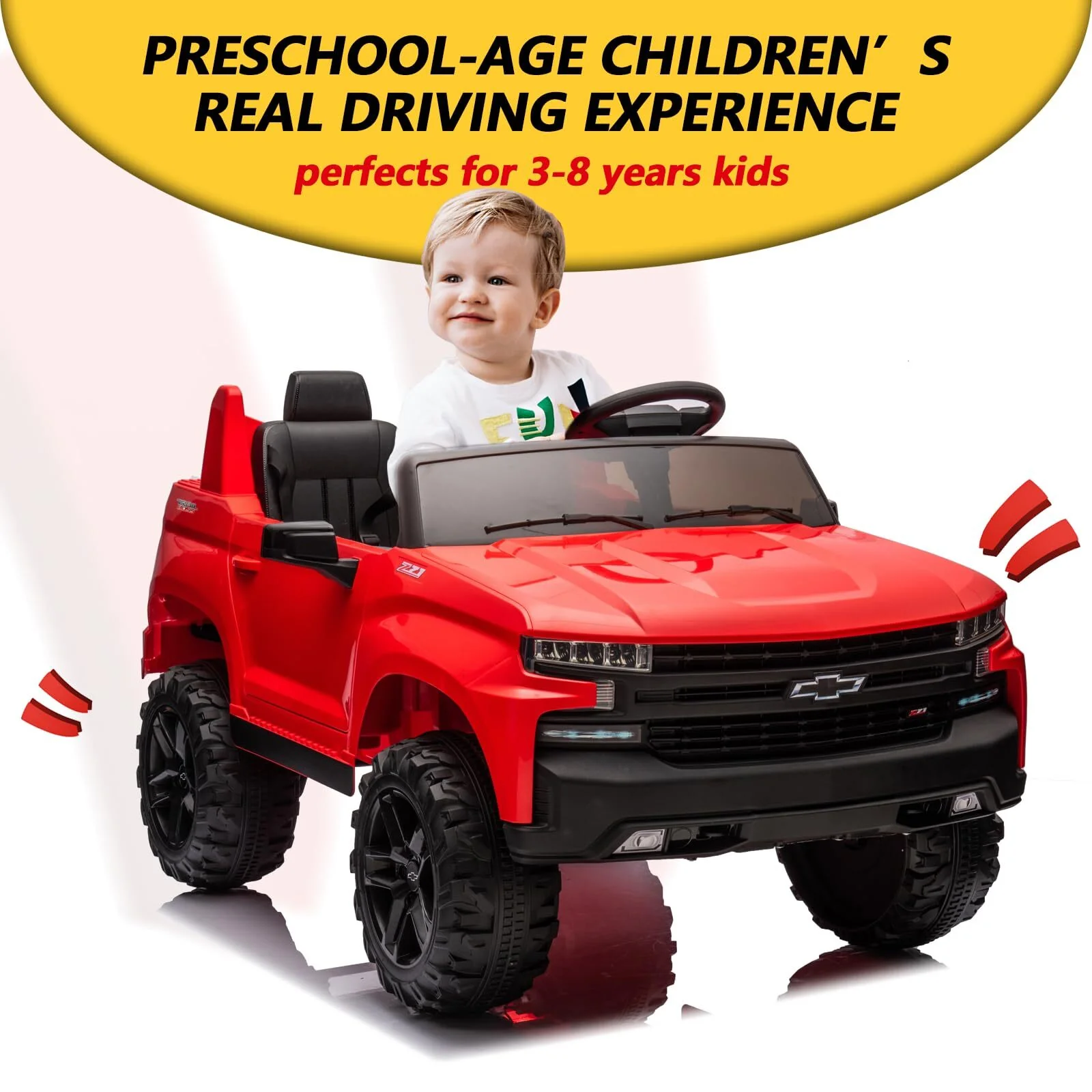 24V Electric 2-Seater Ride-On Truck with Remote Control and Battery Power - Image 2