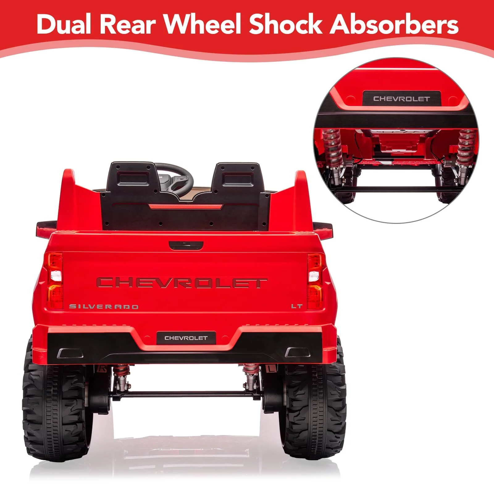 24V Electric 2-Seater Ride-On Truck with Remote Control and Battery Power - Image 5