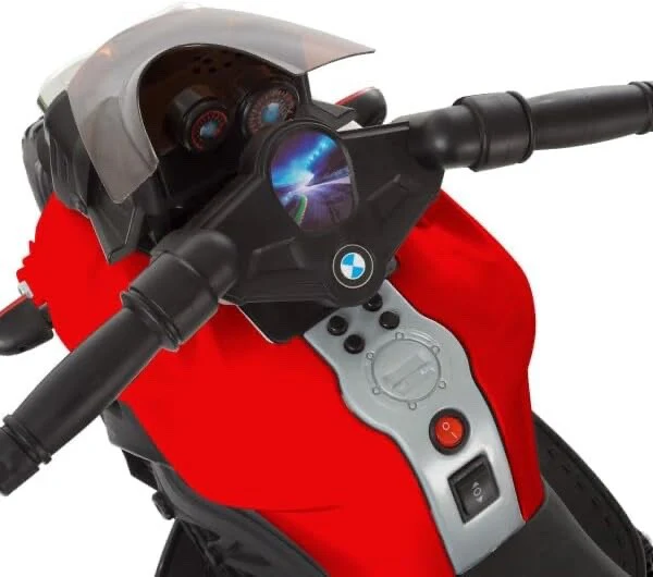 Kids 3-Wheel Electric Motorcycle with Training Wheels and Reverse Function - Image 2