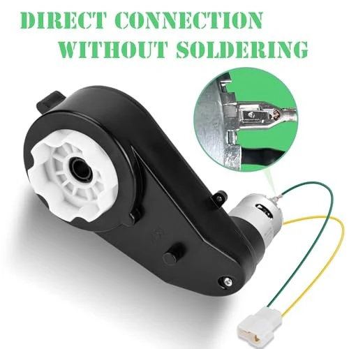 Children's Ride-On Toy Car Gearbox Compatible with Most Models 555 Motor 24V 40000RPM - Image 4