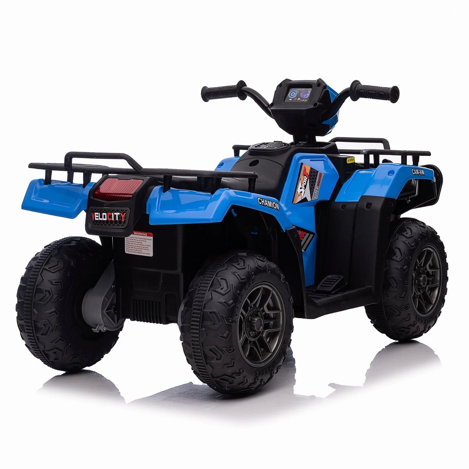 Kids Electric ATV with AUX and USB, 4-Wheeler Ride-On Car for Children - 12V - Image 24