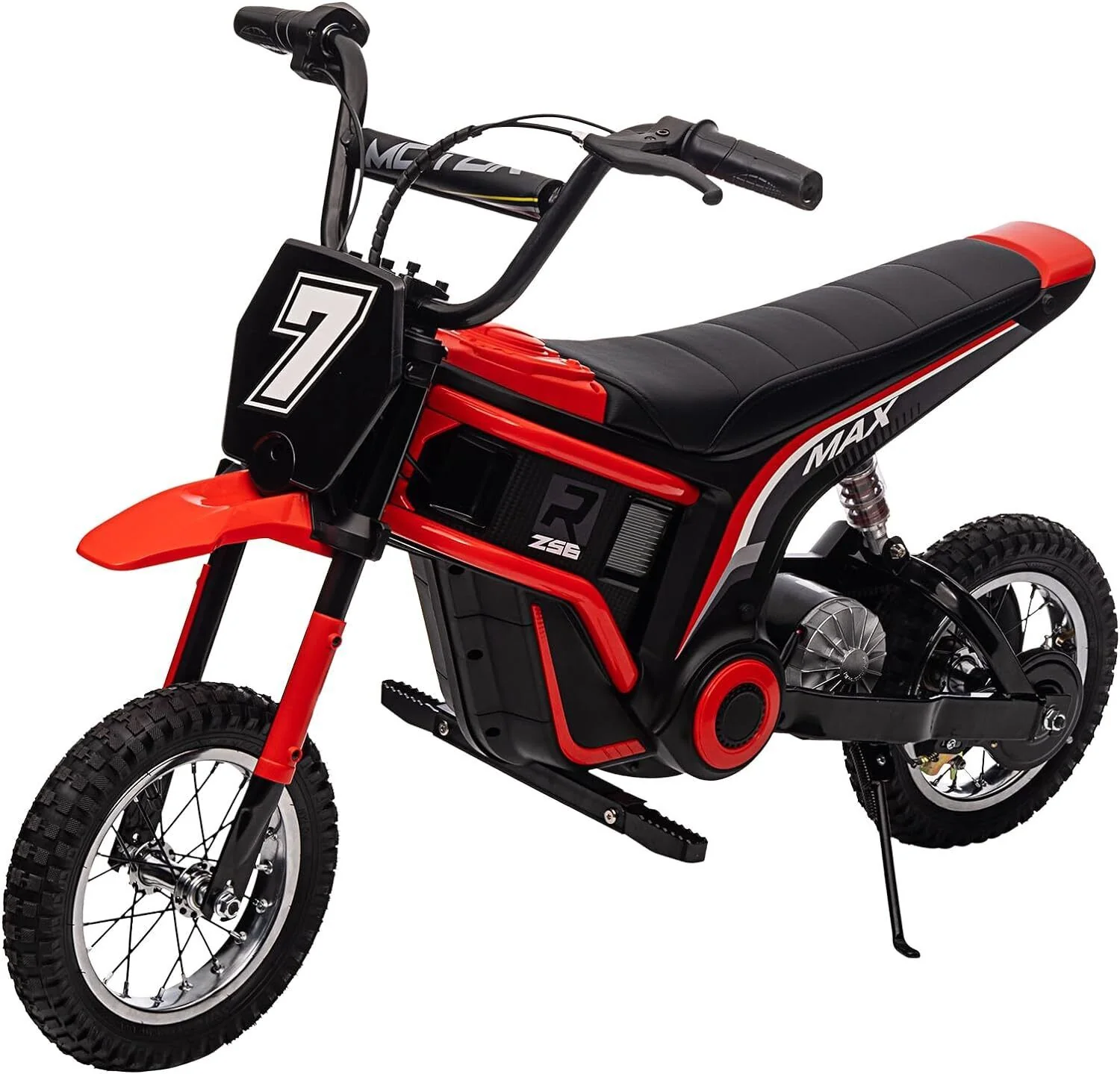 12V Battery-Powered Electric Motocross Dirt Bike for Kids in 4 Color Options - Image 11