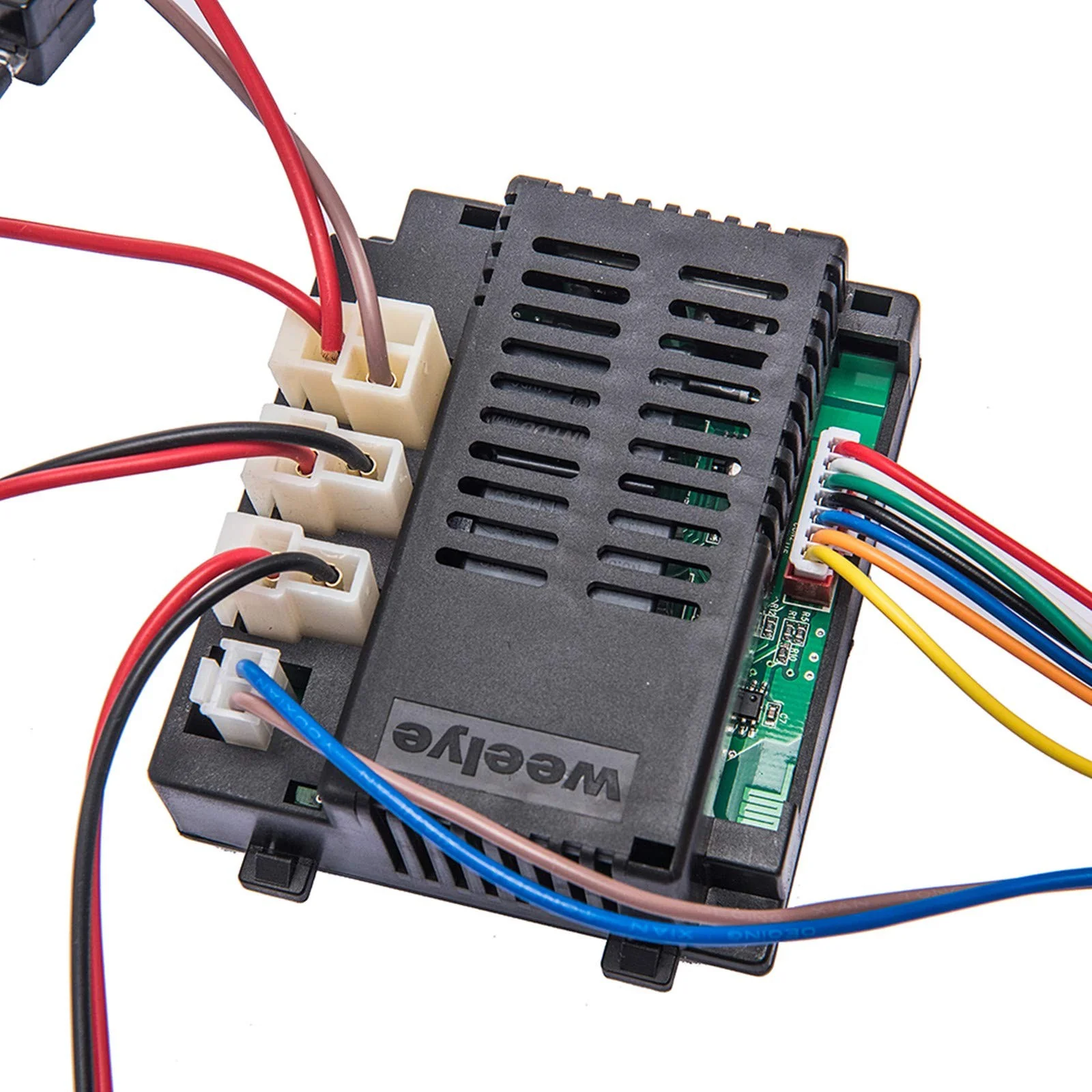 12V Kids Electric Car Wiring Harness with Remote Control Circuit Board and Switch - Image 3