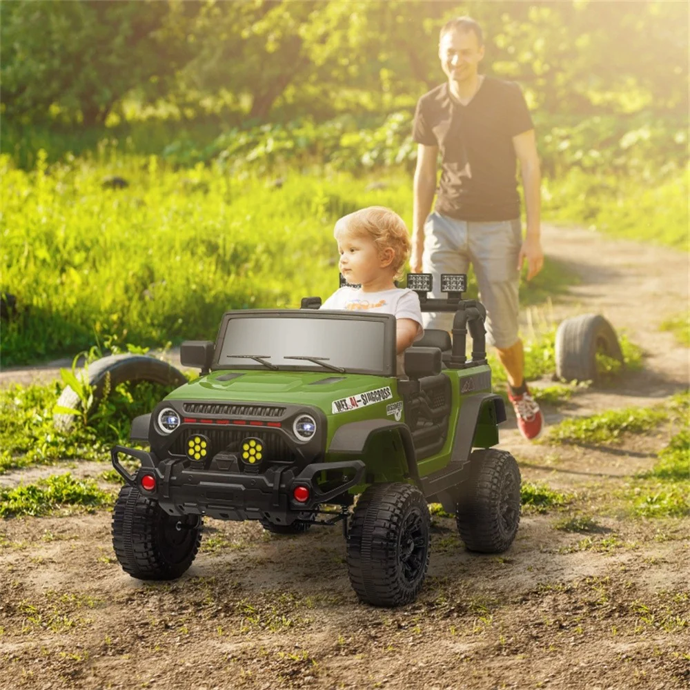 12V Battery-Powered Kids Electric Ride-On Car with Remote Control - Image 2