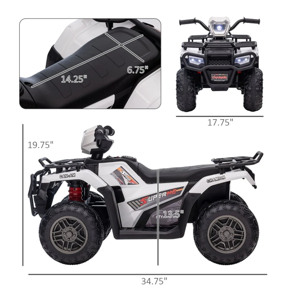 Electric Ride-On Car Toy for Kids with Remote Control and Battery Power - Image 2
