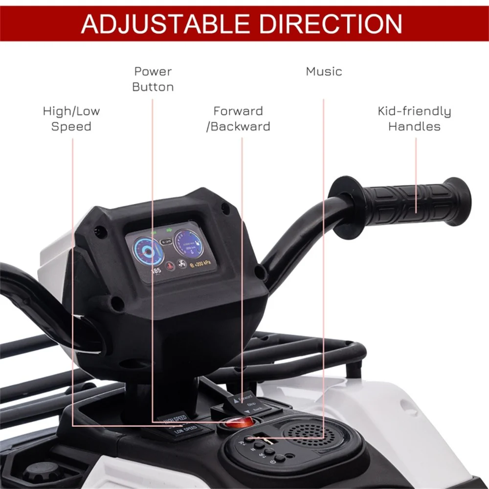 Electric Ride-On Car Toy for Kids with Remote Control and Battery Power - Image 4