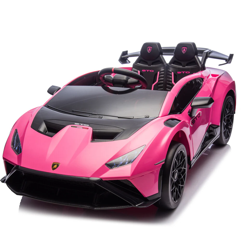 Electric Drift Ride-On Car for Kids with Foam Front Wheels and Interactive Music