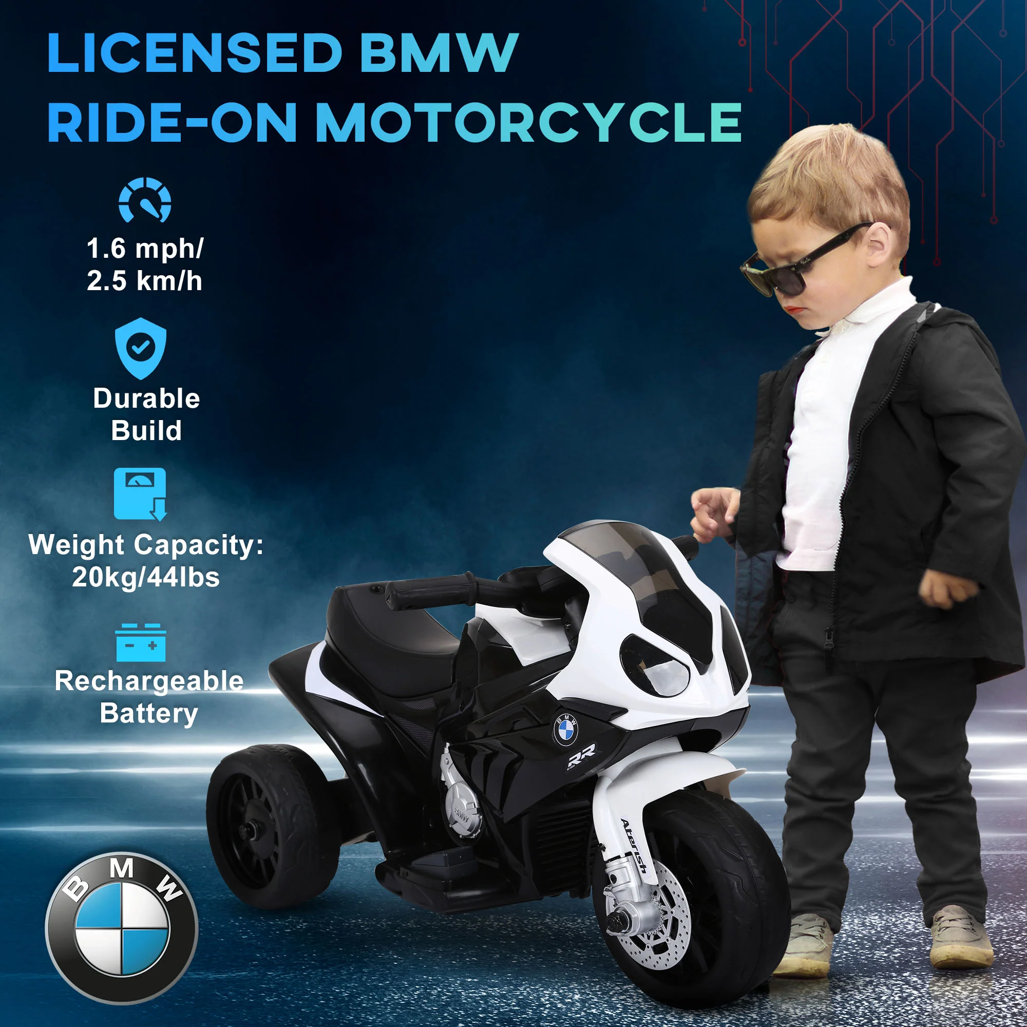 Electric 3-Wheel Motorcycle for Kids – Motorized Ride-On Toy for Boys and Girls - Image 29