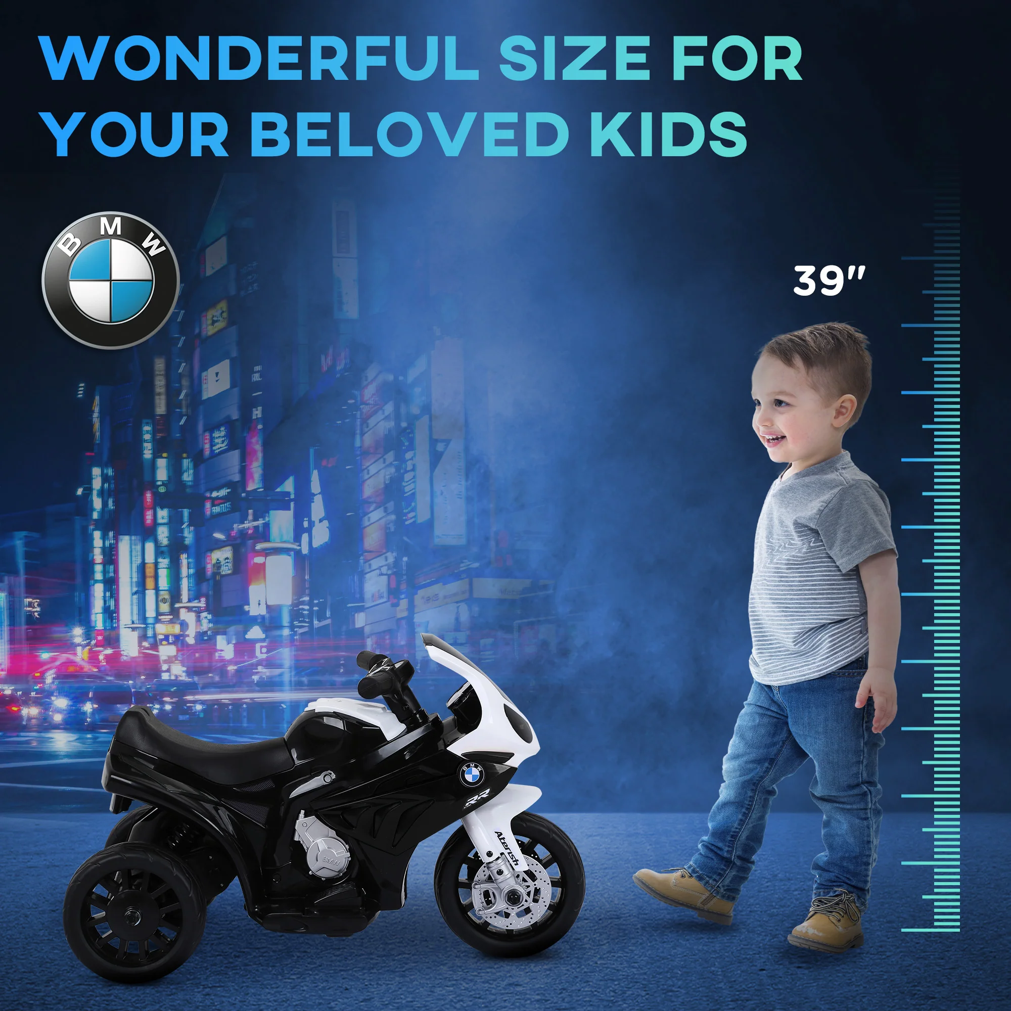 Electric 3-Wheel Motorcycle for Kids – Motorized Ride-On Toy for Boys and Girls - Image 31