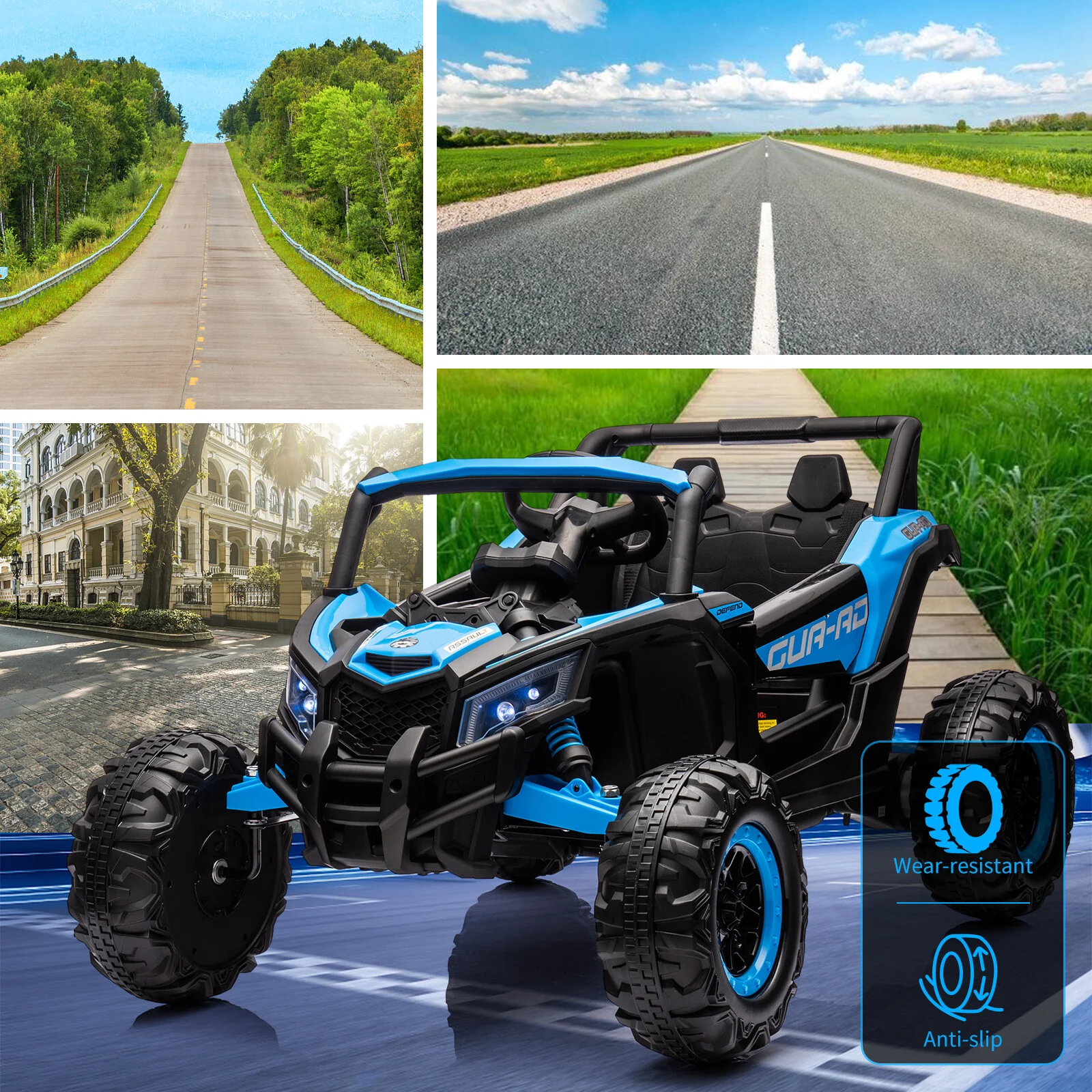 24V Electric Kids Ride-On Car with 200W Motor and Remote Control Toy Vehicle - Image 5