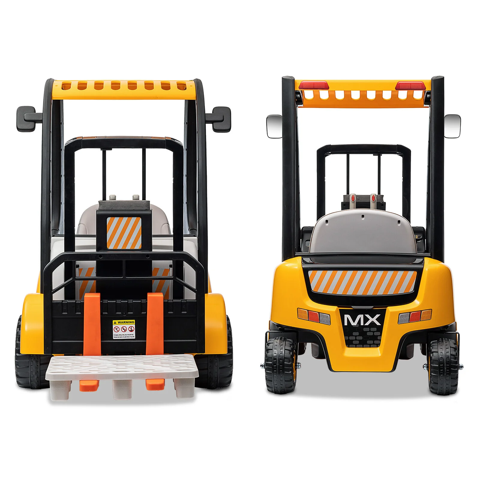 12V Battery-Powered Kids Electric Ride-On Forklift with Remote Control - Image 11