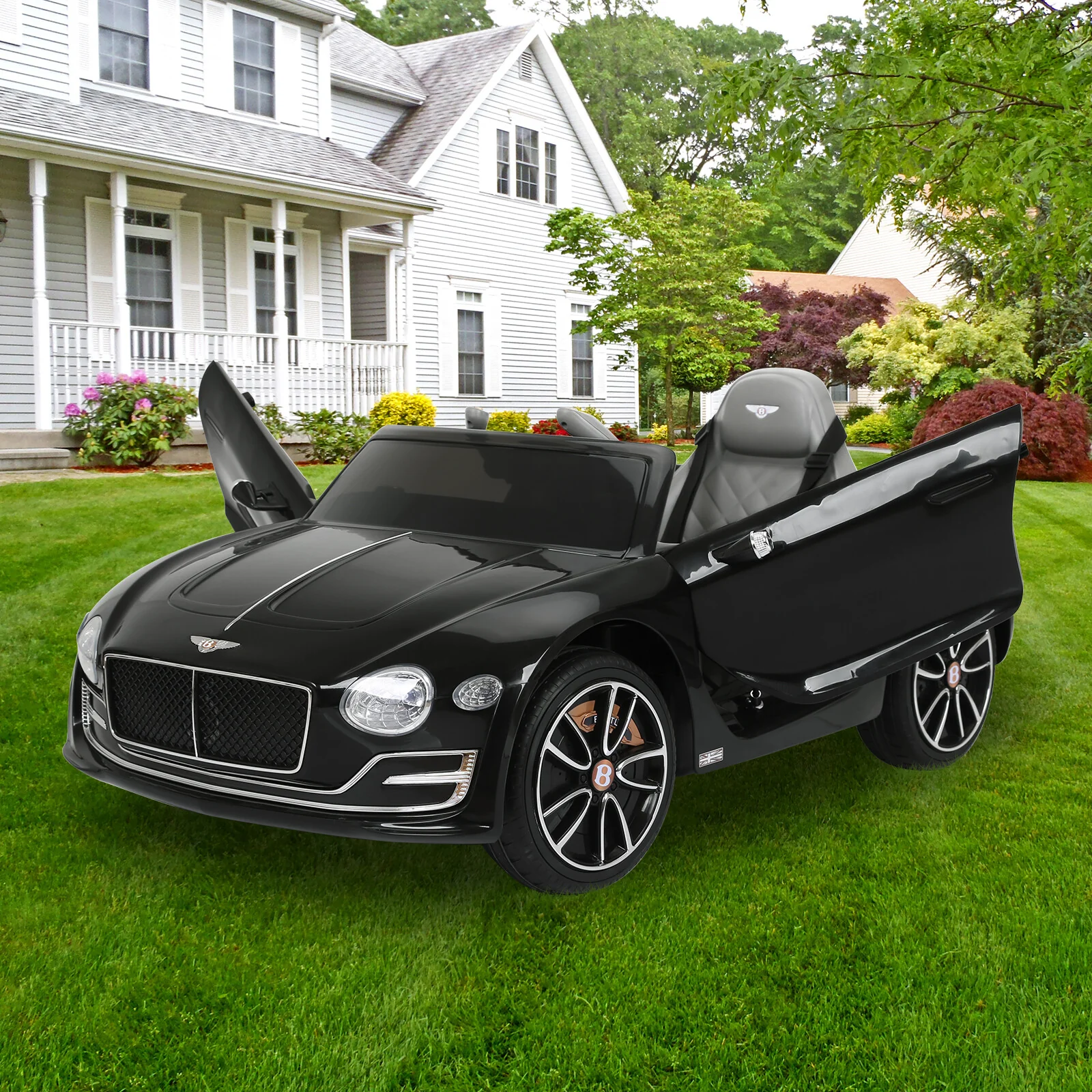 12V Electric Kids Ride-On Car with Remote Control and Seat, Bentley Style - Image 7