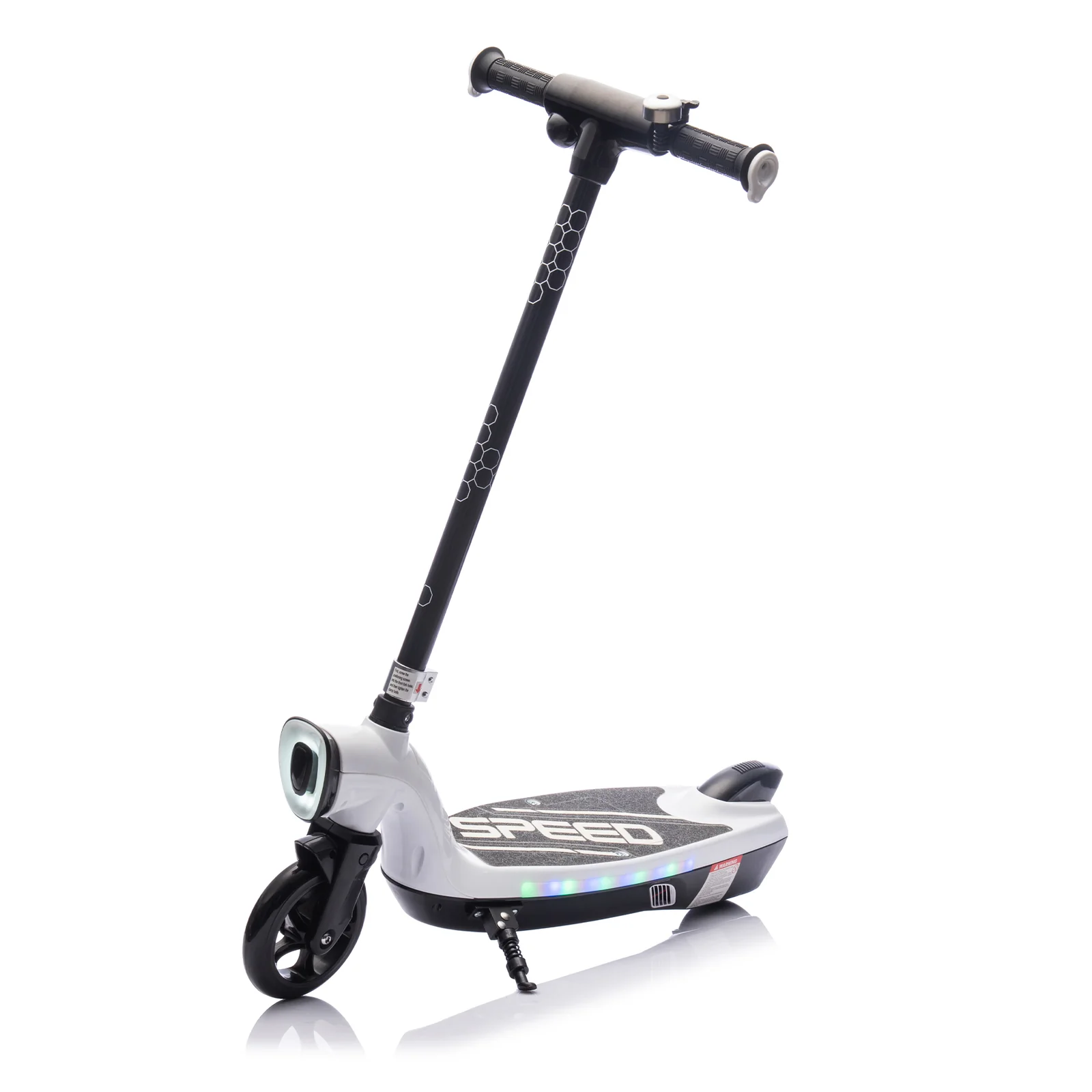 Kids Ride-On Electric Scooter with Kickstand, Bell, Fast Speed, and Extended Range - Image 3