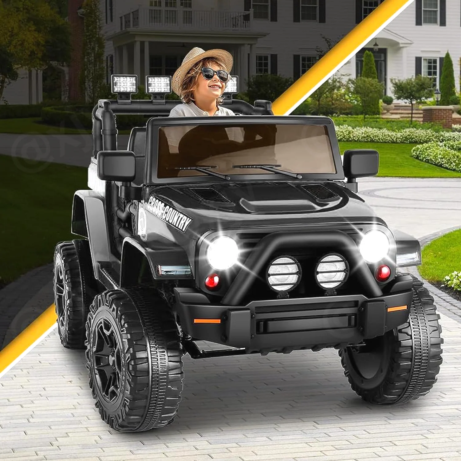Kids Ride-On Lamborghini Electric Car with Remote Control - 24/12V - Image 135