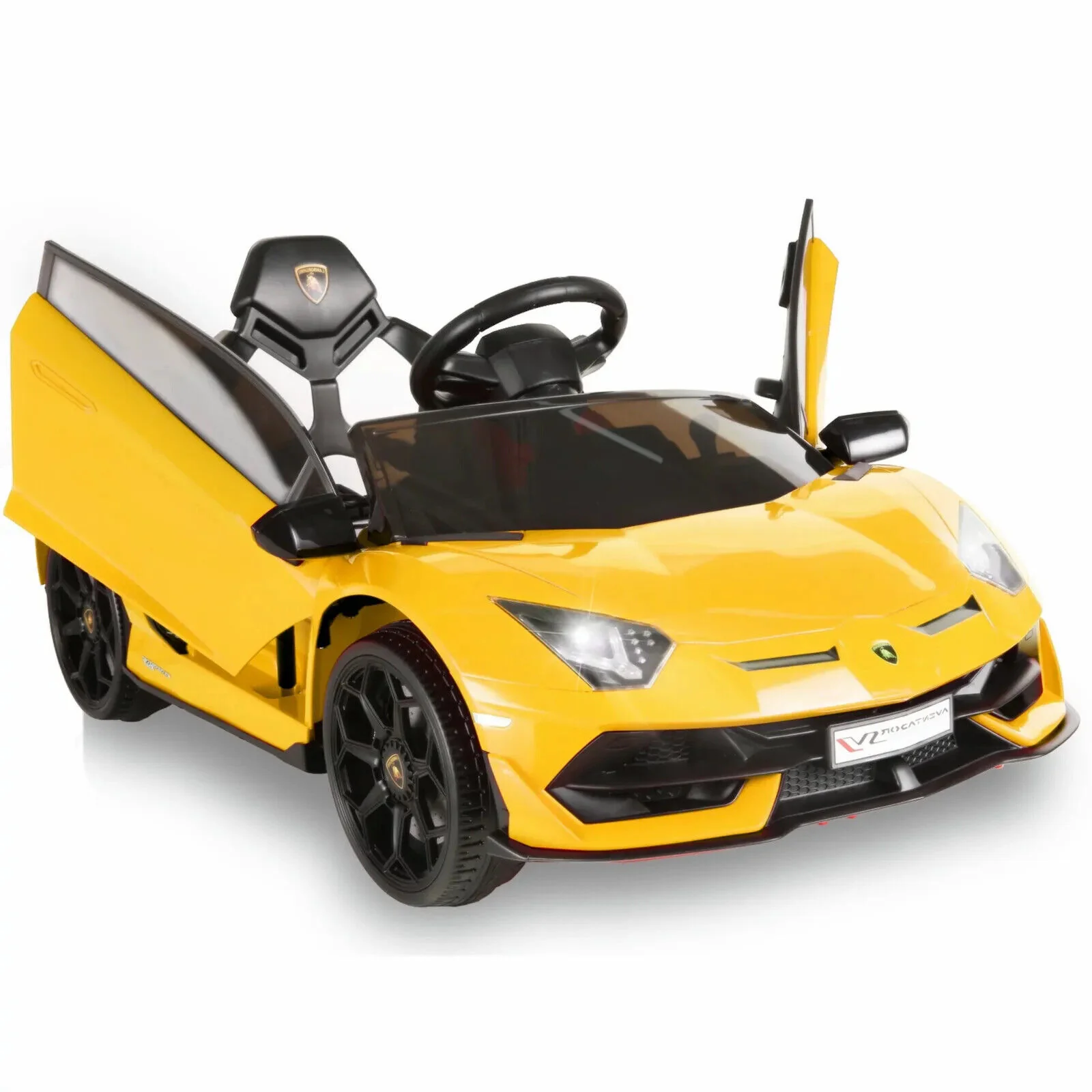 Kids Ride-On Lamborghini Electric Car with Remote Control - 24/12V - Image 177