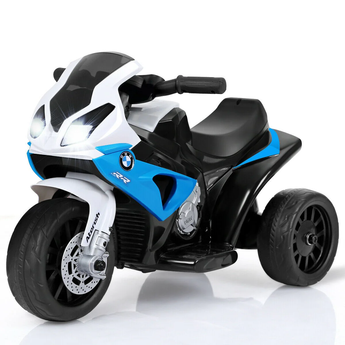 Kids Licensed 6V Electric 3-Wheel Ride-On Motorcycle Bicycle - Image 11