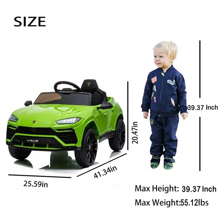 12V Battery-Powered Remote Control Ride-On Car - Image 2