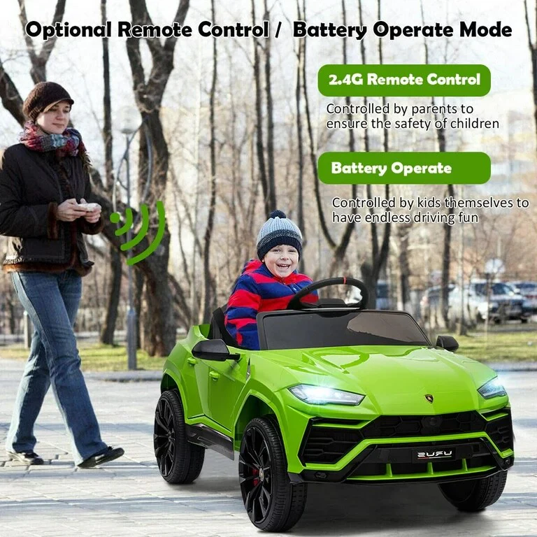 12V Battery-Powered Remote Control Ride-On Car - Image 3