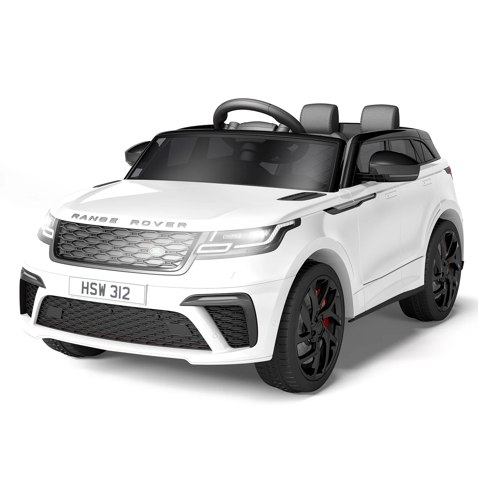 Licensed 12V Rover Electric Ride-On Car for Kids with Remote Control and Music Player