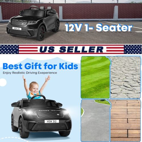 Licensed 12V Rover Electric Ride-On Car for Kids with Remote Control and Music Player - Image 2