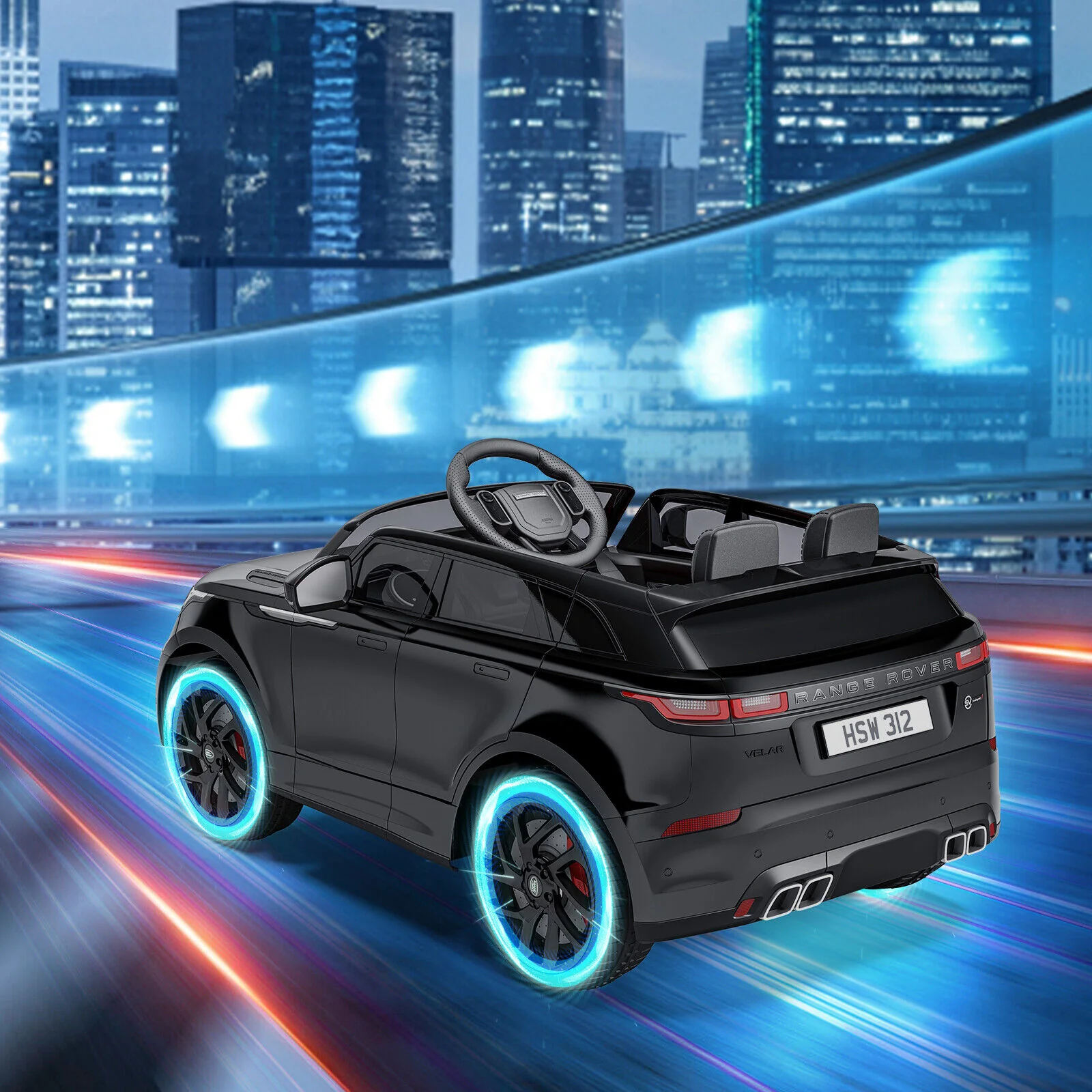 Licensed 12V Rover Electric Ride-On Car for Kids with Remote Control and Music Player - Image 5