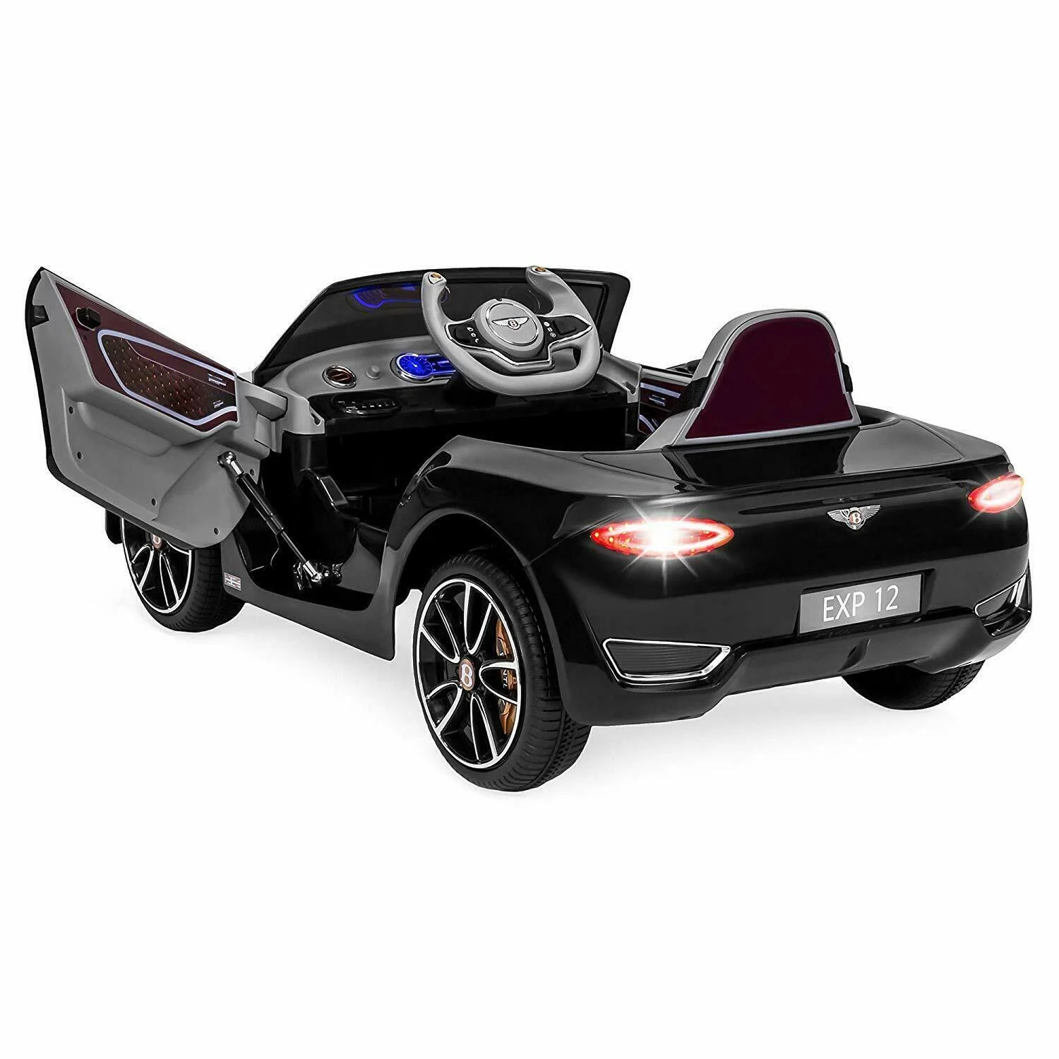 12V Kids Electric Ride-On Car with Remote Control and Licensed Bentley Design - Image 9