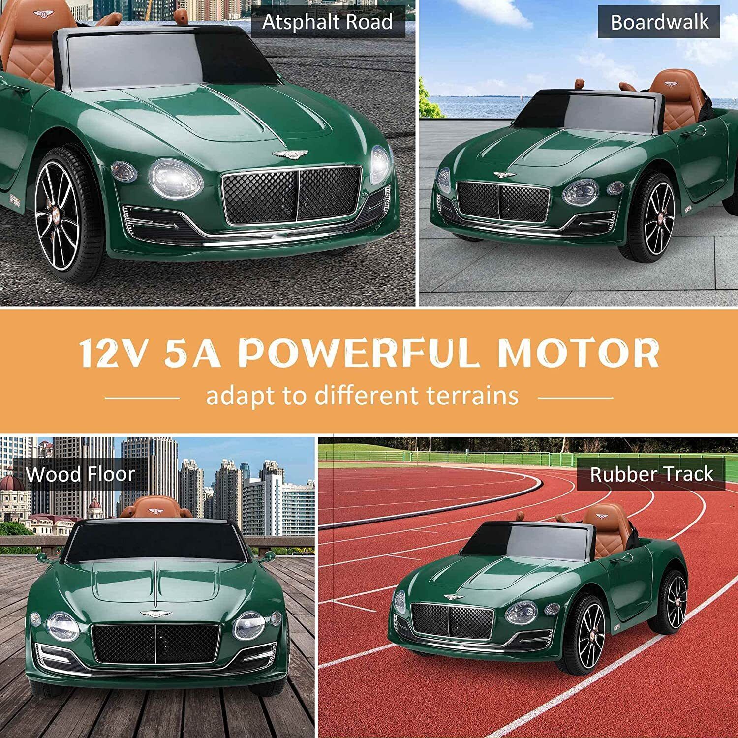 Licensed Bentley Kids Electric Ride On Car with Remote Control - Perfect Gift for Young Drivers! - Image 2
