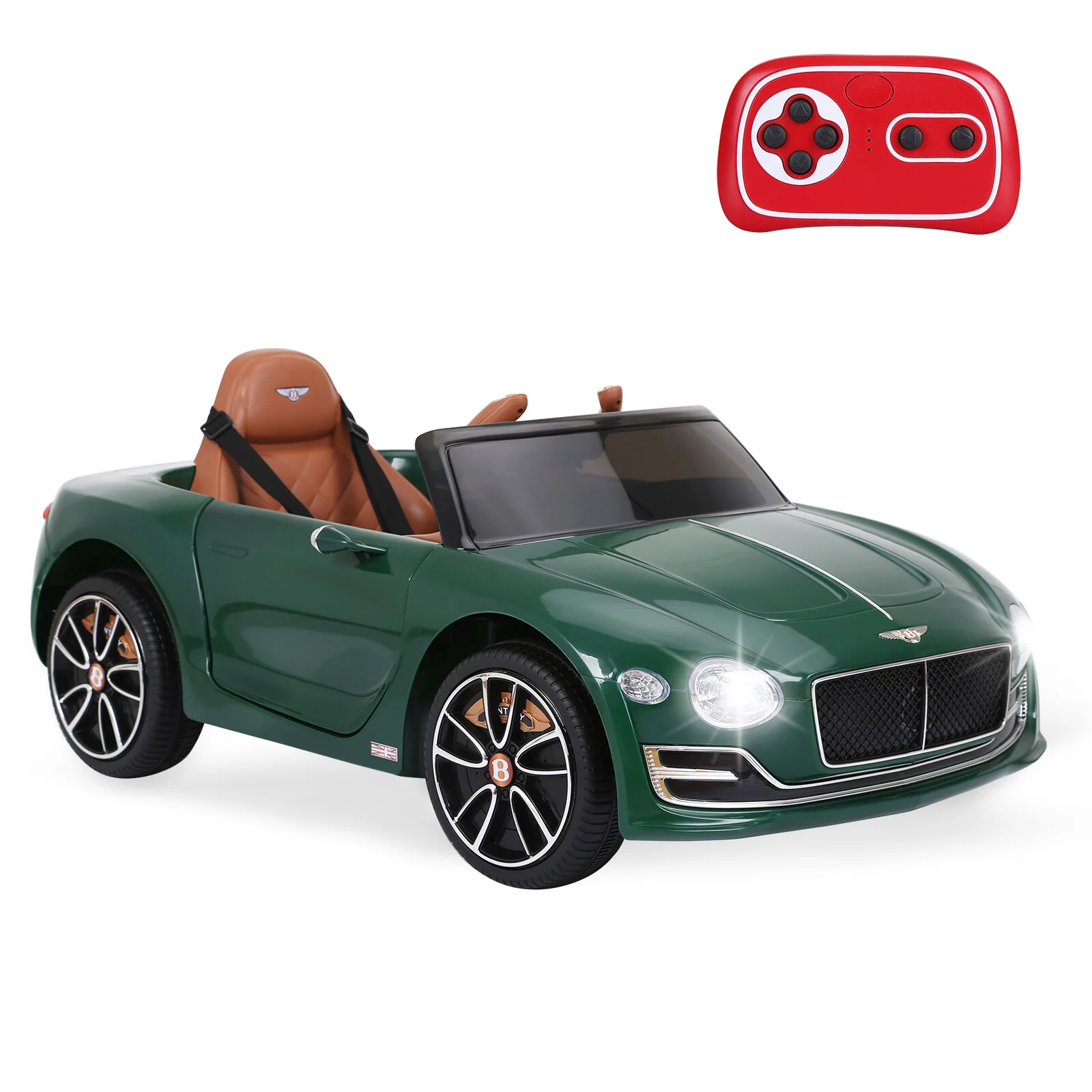 Licensed Bentley Style 12V Kids Electric Ride-On Car with Remote Control - Image 14