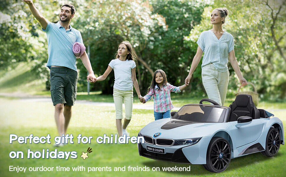 Licensed BMW I8 Electric Ride-On Car for Kids with 2.4G Remote Control - Image 5