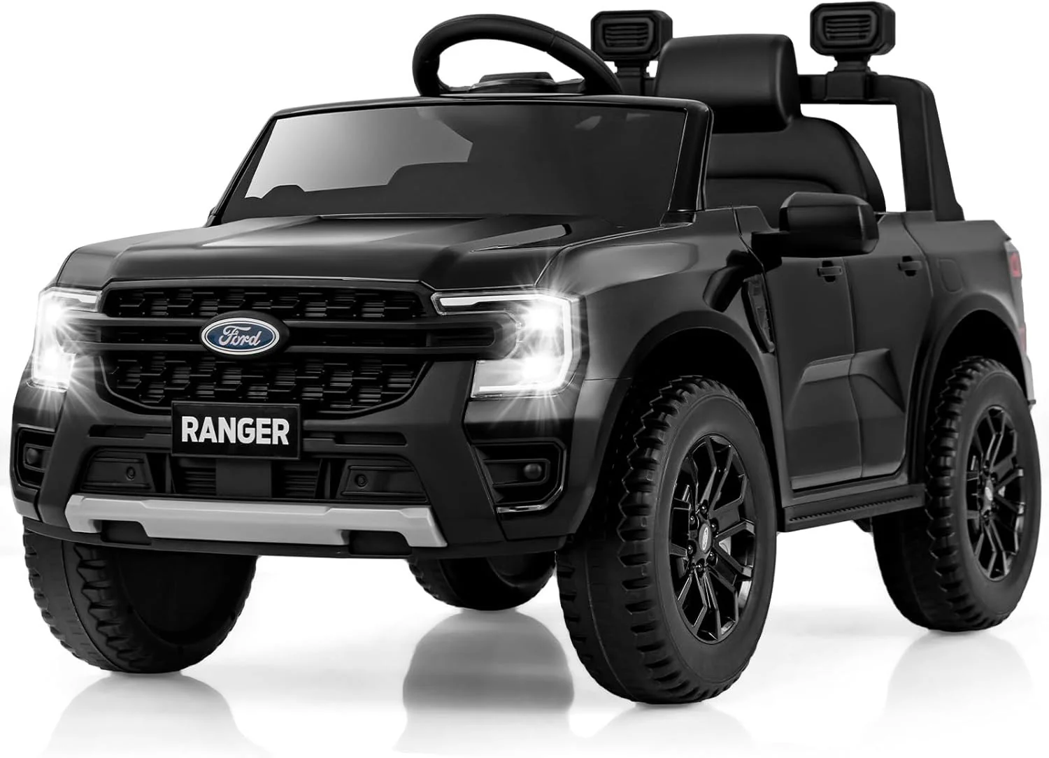 12V Licensed Ford Ranger Electric Ride-On Car for Kids with Remote Control - Image 10