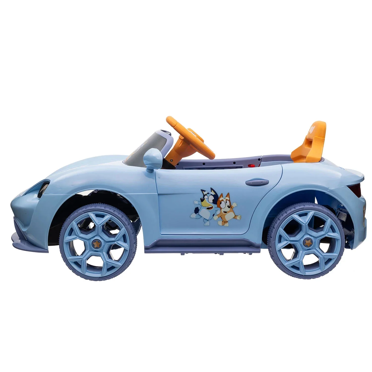 Bluey Licensed 12V Battery-Powered Convertible Ride-On for Kids - Image 2