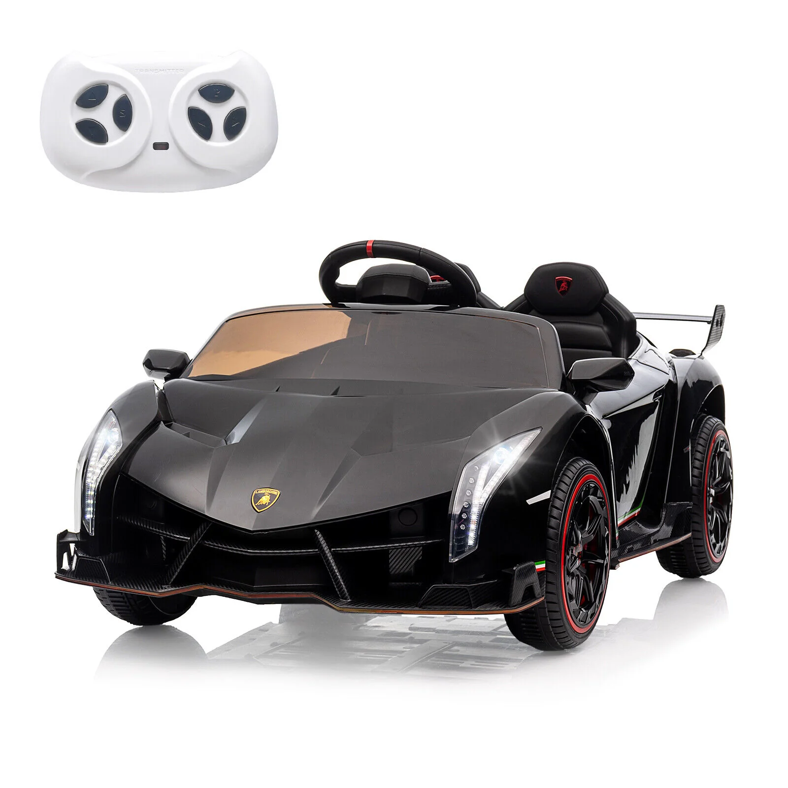 Licensed Lamborghini 2 Seater Electric Ride On Car for Kids with Remote Control - 12V Toy - Image 8