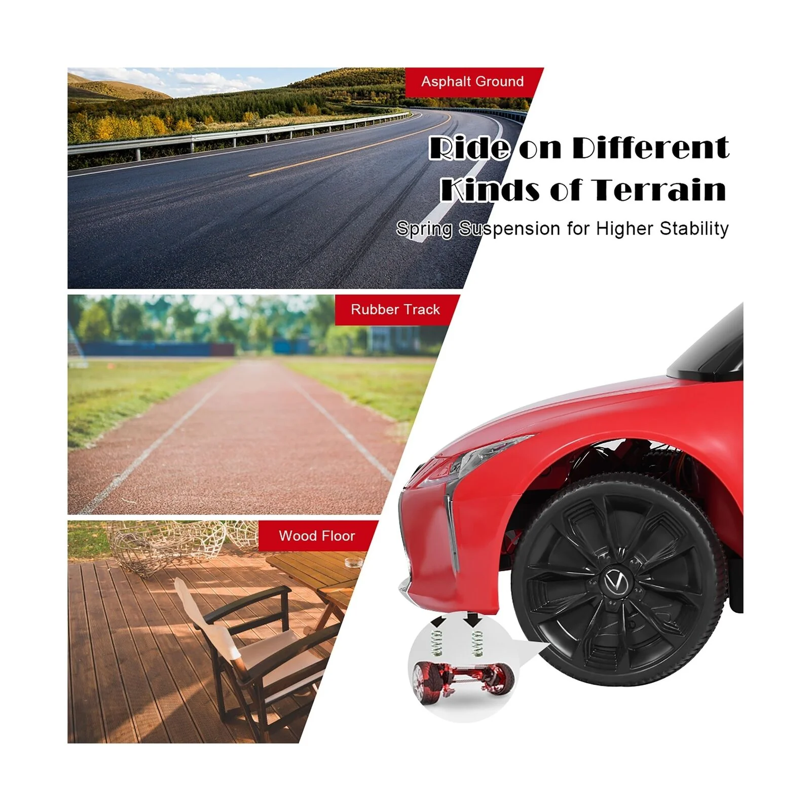Licensed Lexus LC500 12V Electric Ride-On Car with Remote Control for Kids - Image 10