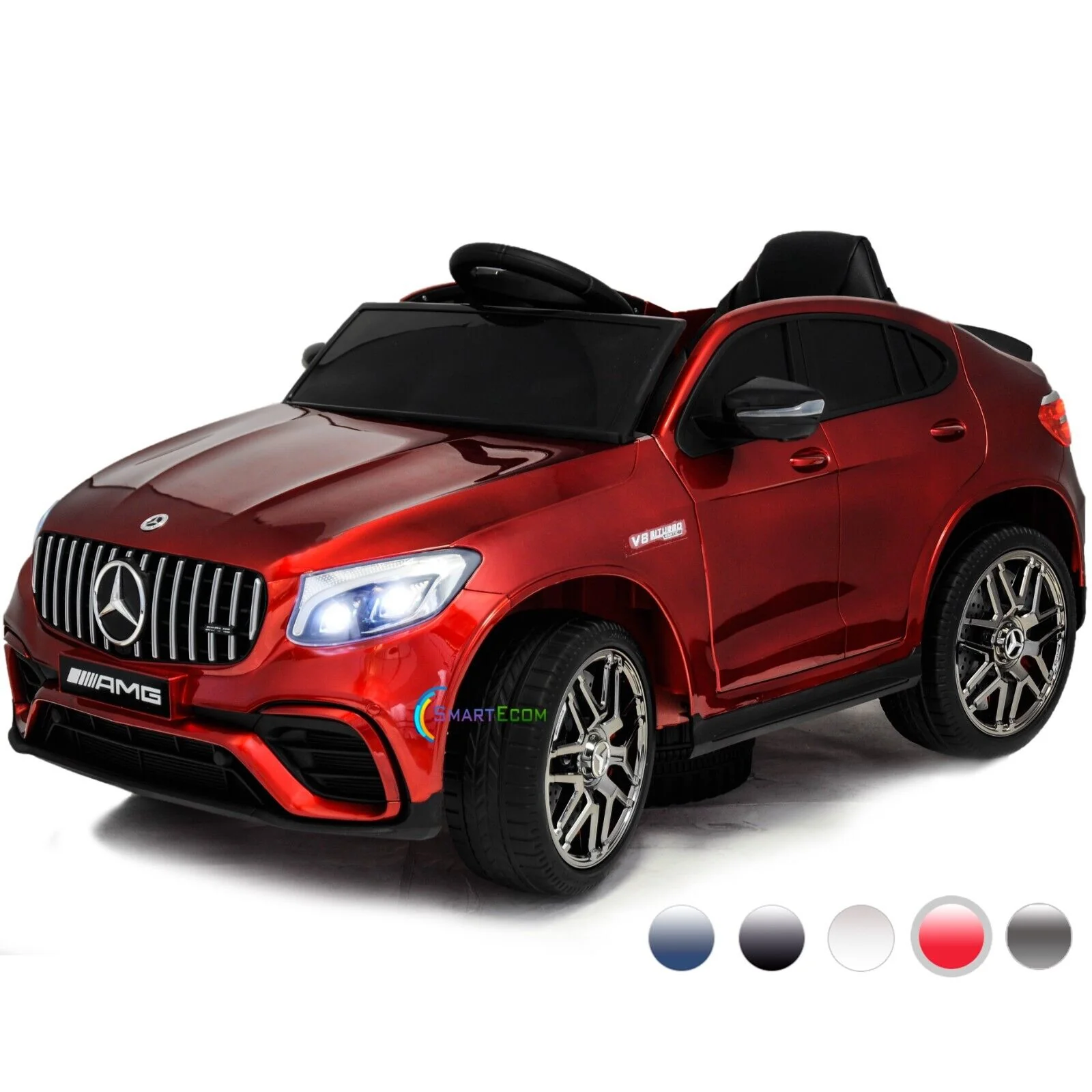 Licensed Mercedes-Benz 12V One Seater Car with R/C and MP3 - Available in Multiple Colors - Image 25