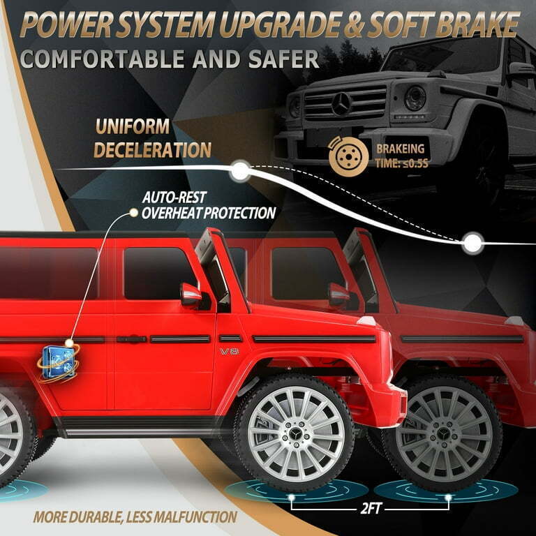 Licensed Mercedes-Benz 12V SUV Ride-On Car for Kids with Remote Control - 100W Powered Toy - Image 17