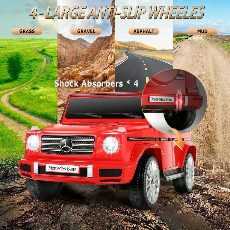 Licensed Mercedes-Benz 12V SUV Ride-On Car for Kids with Remote Control - Image 24
