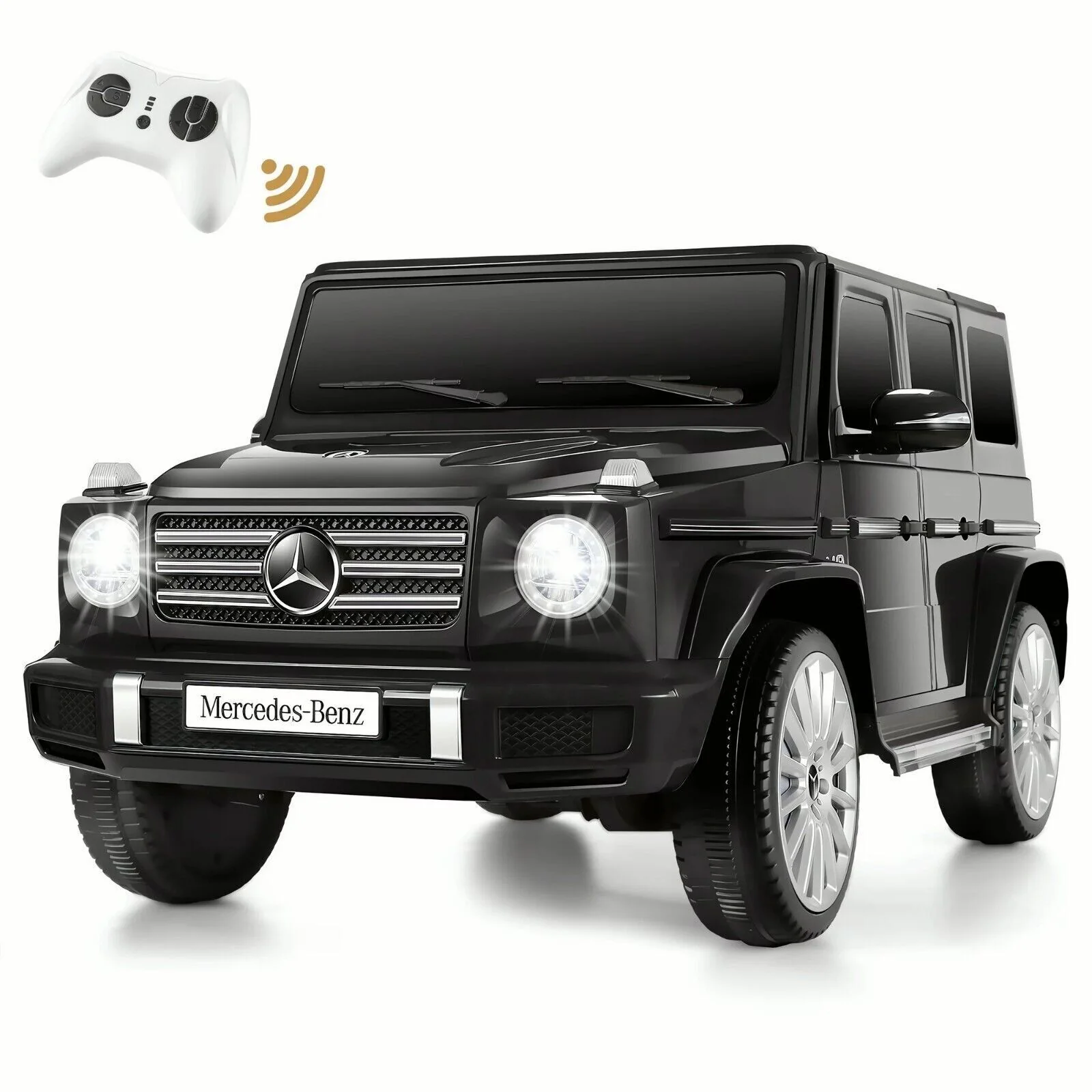 Licensed Mercedes-Benz G500 12V Electric Ride-On Car for Kids with Remote Control - Image 4