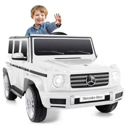 Licensed Mercedes-Benz G500 4WD Kids Ride-On Car with Remote Control - 12V - Image 2
