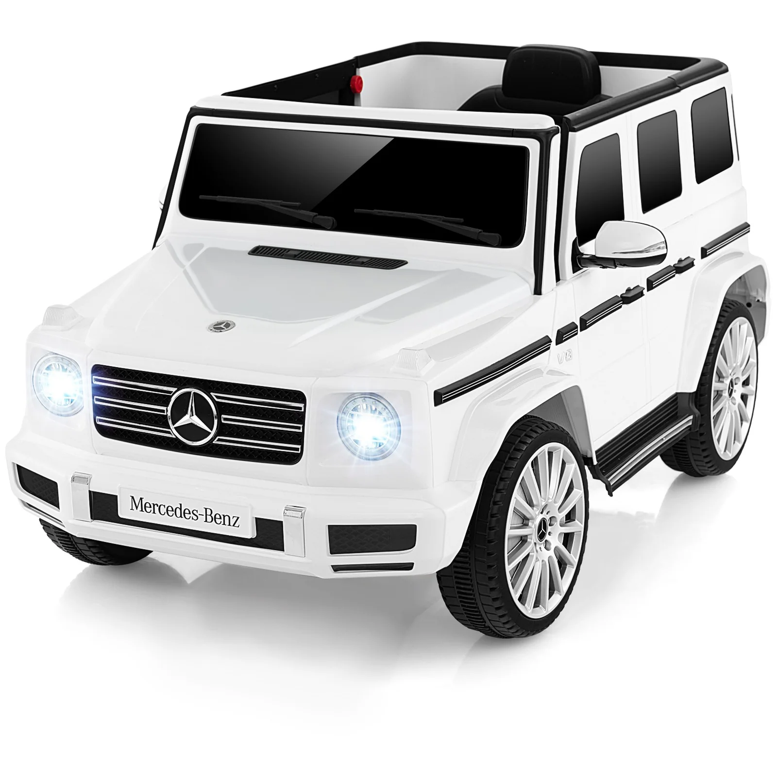 Mercedes-Benz G500 12V Battery-Powered Ride-On Truck for Kids - Image 11