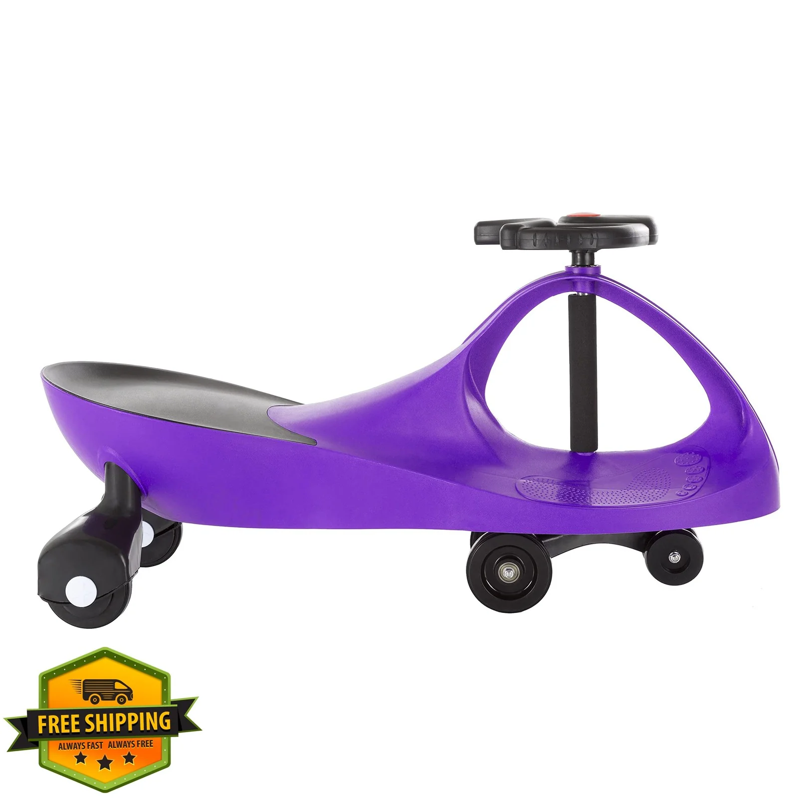Wiggle Ride Car in Vibrant Purple - Image 3