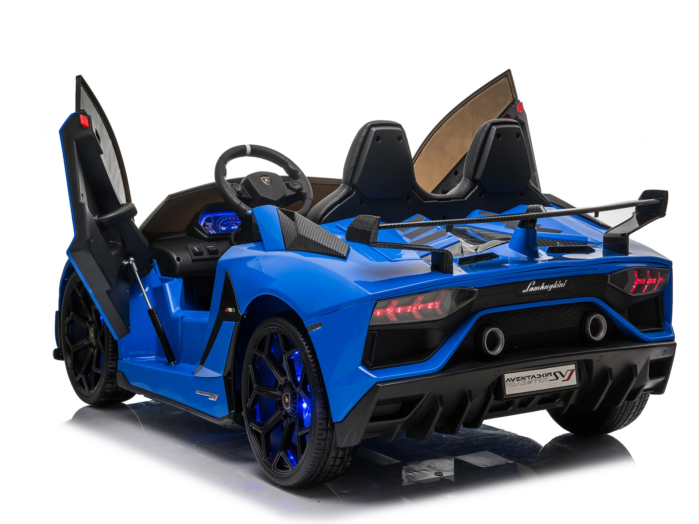 2 Seater Lamborghini Aventador RC Ride On Car For Children W/Magic Cars® Wireless Parental Control - Image 225