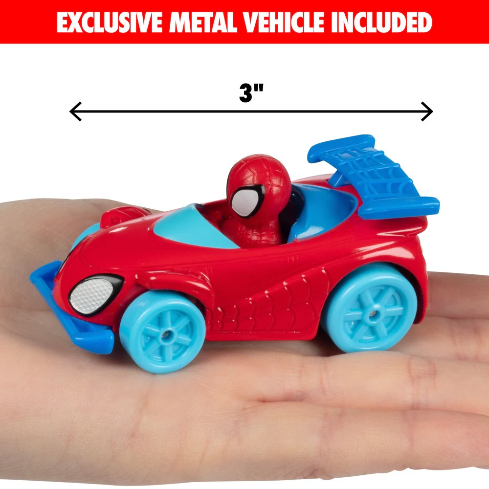 Marvel Spidey and His Incredible Friends - Exciting Loop Track with Vehicle Set - Image 3