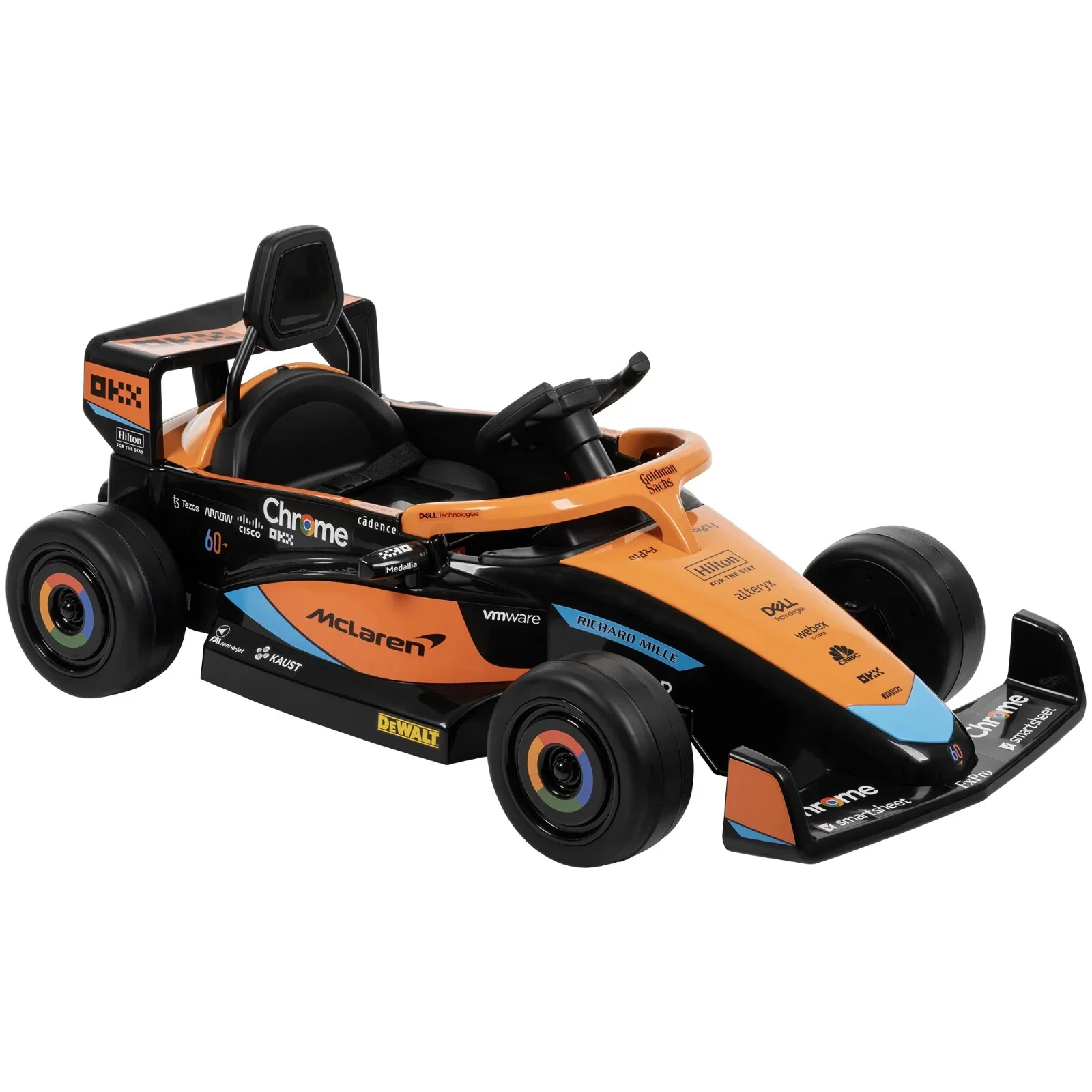 McLaren F1 12V Battery-Powered Ride-On Car with Remote Control for Ages 3+ - Image 7