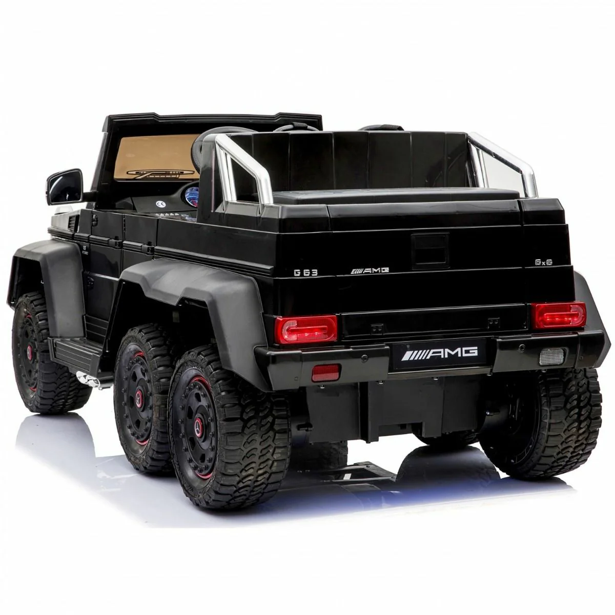 12V Kids 6x6 Ride-On SUV with Parent Remote Control and AMG Styling - Image 7