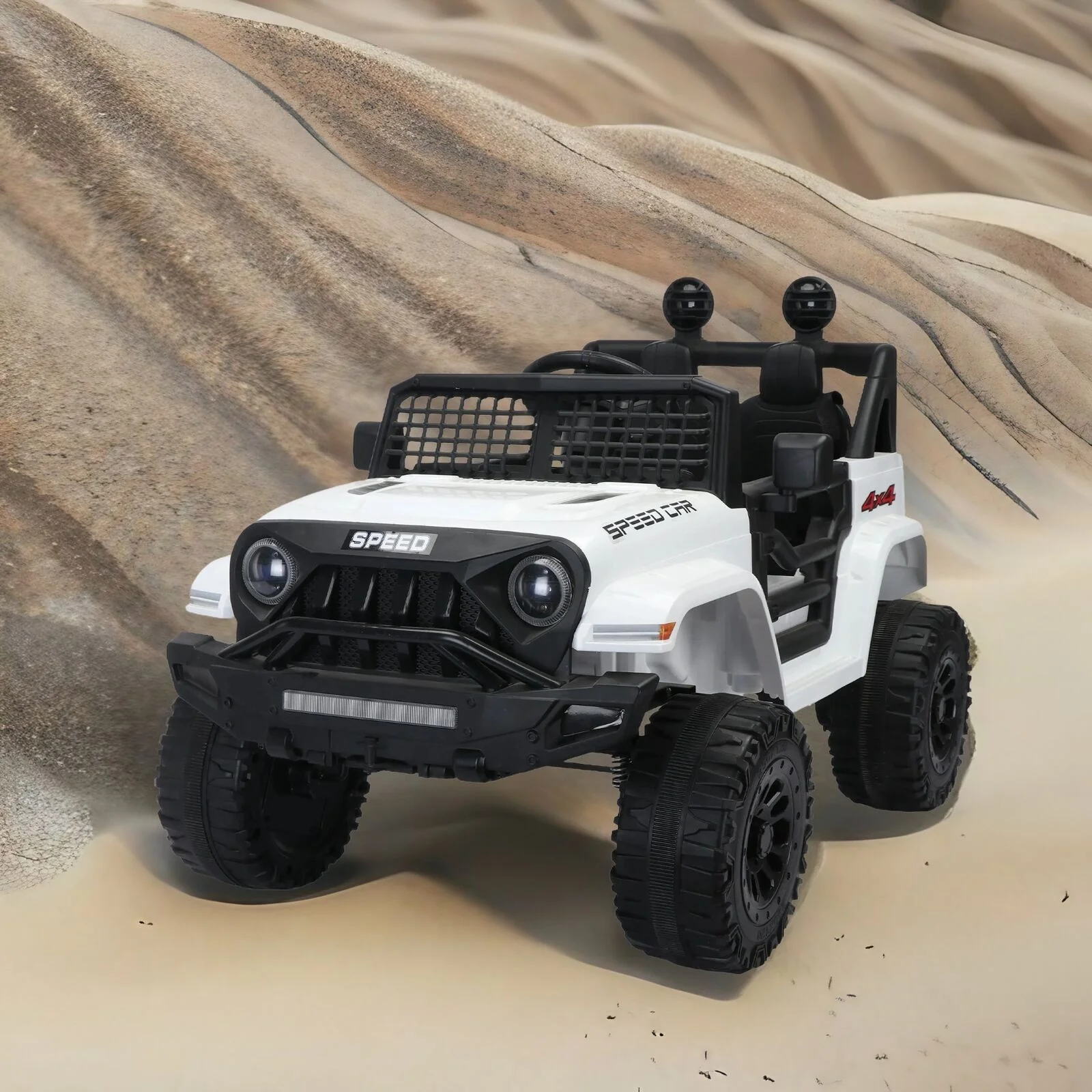Multi-Functional LED Light with USB MP3 and Bluetooth Connectivity, 3 Adjustable Speeds and Power Display - Image 9